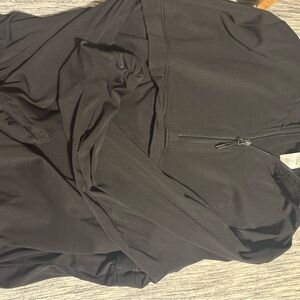 Women's Black 1/4 Zip Jacket